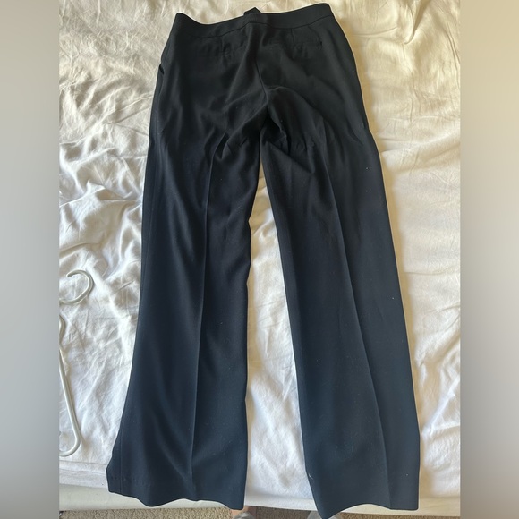 Calvin Klein - navy pleated trousers - Picture 2 of 3